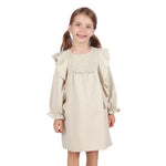 Beige Embroidery Formal Dress for Girls Image