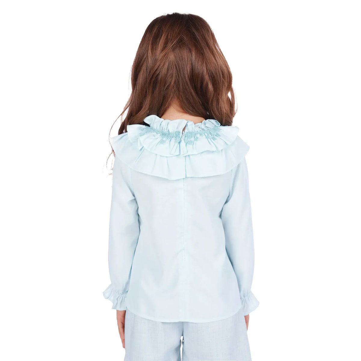 Plain Formal Blouse for Girls Image