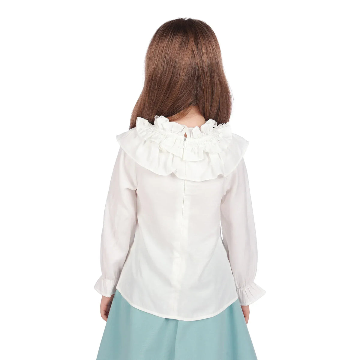 Plain Formal Blouse for Girls Image