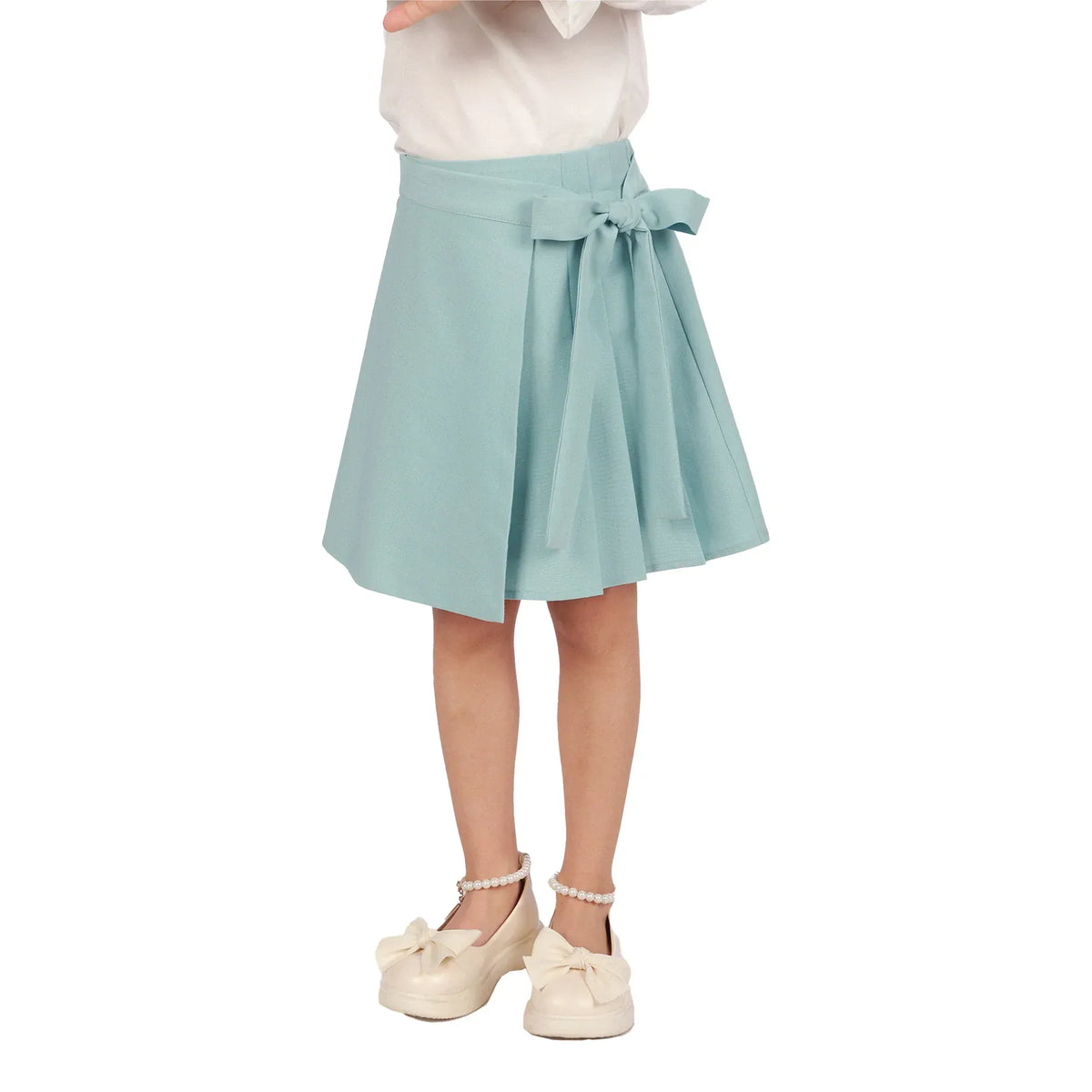 Plain Formal Skirt for Girls Image