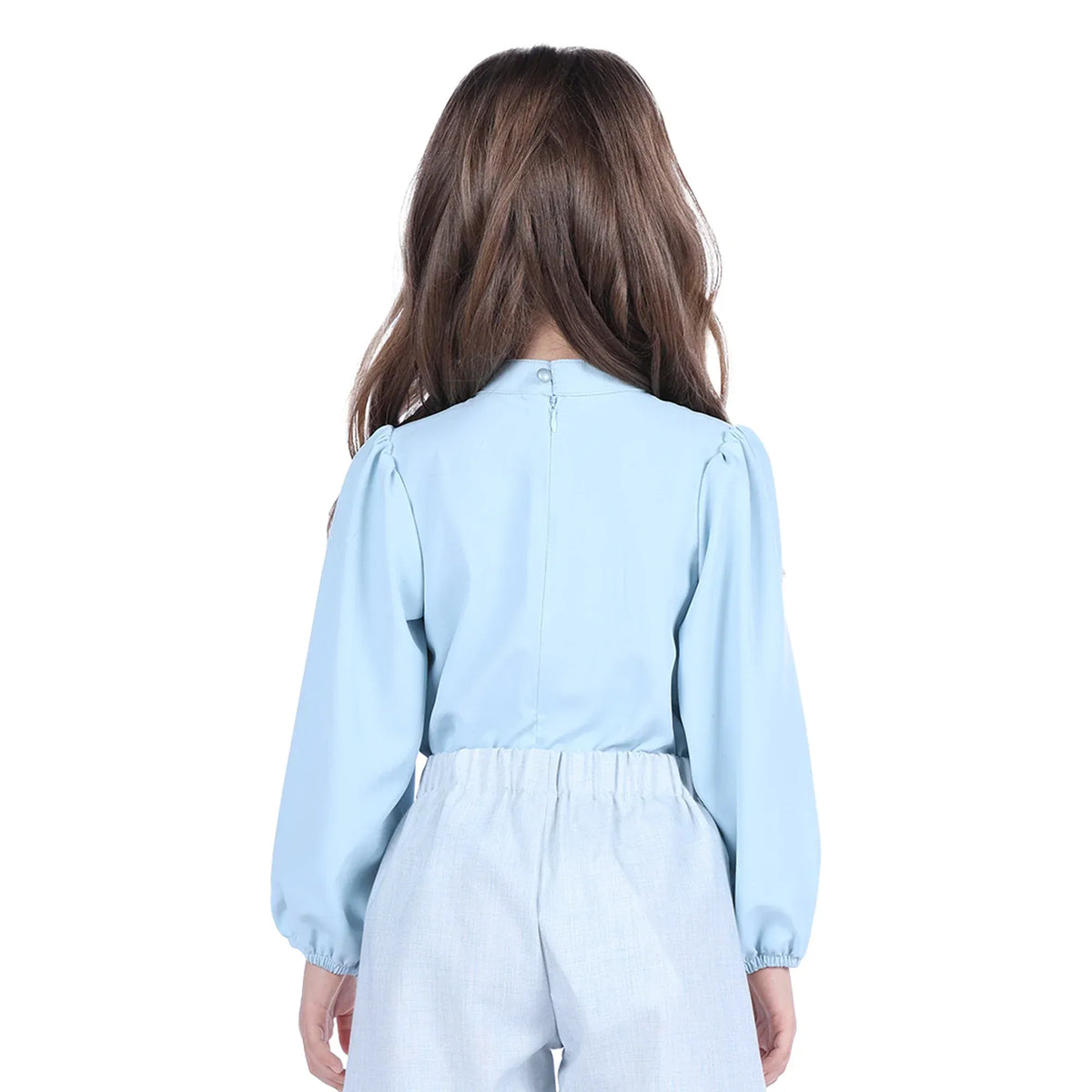 Plain Formal Blouse for Girls Image