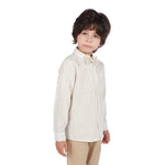 Striped Formal Shirt for Boys Image