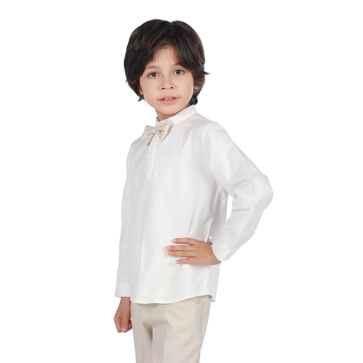 Plain Formal Shirt for Boys Image