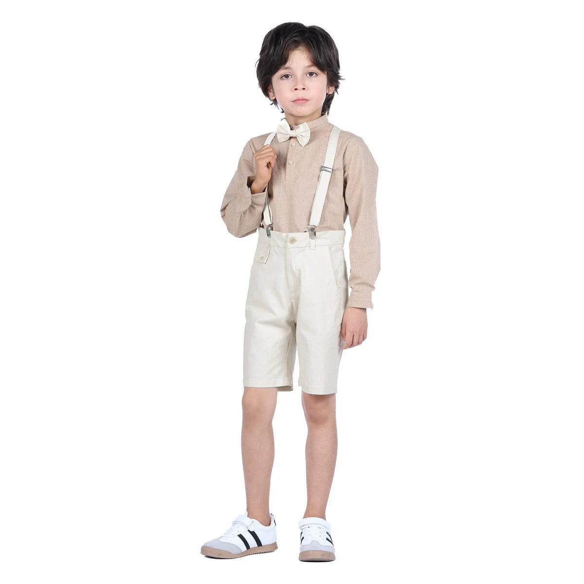 Plain Formal Shorts for Boys Image