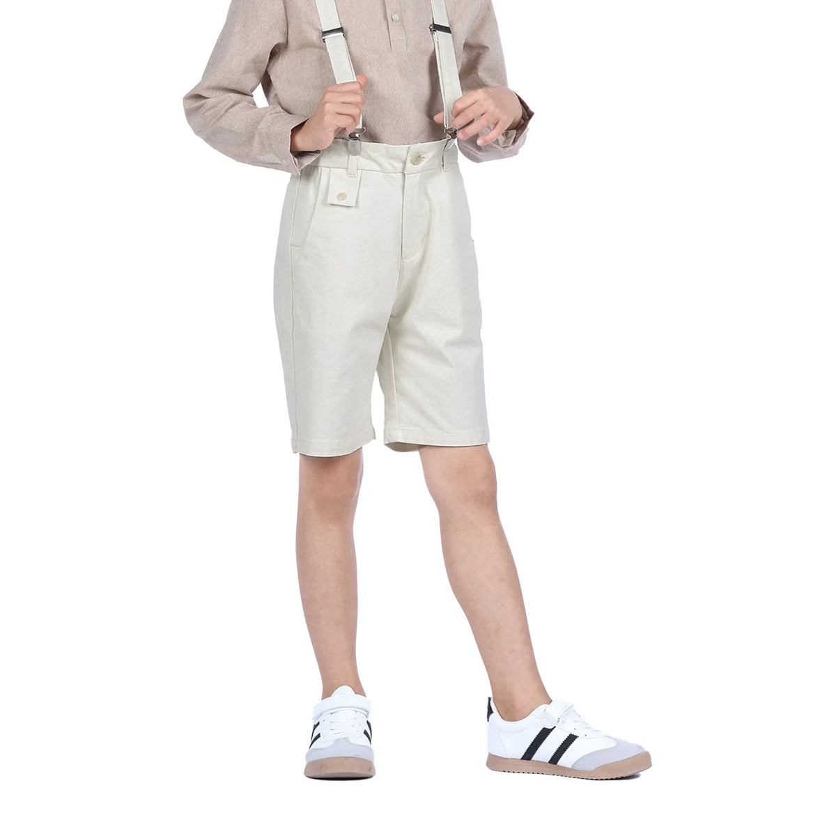 Plain Formal Shorts for Boys Image