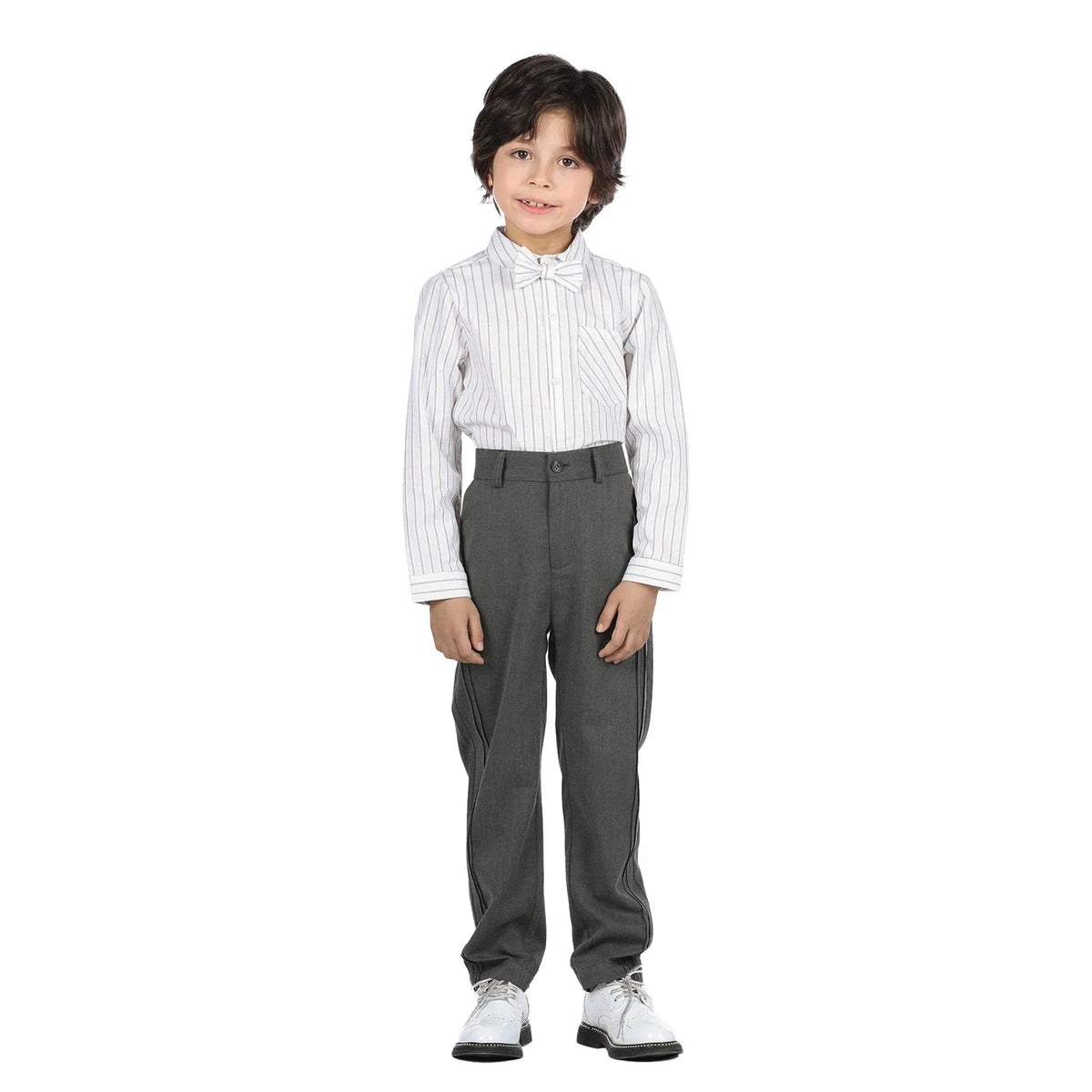 Solid Formal Pants for Boys Image