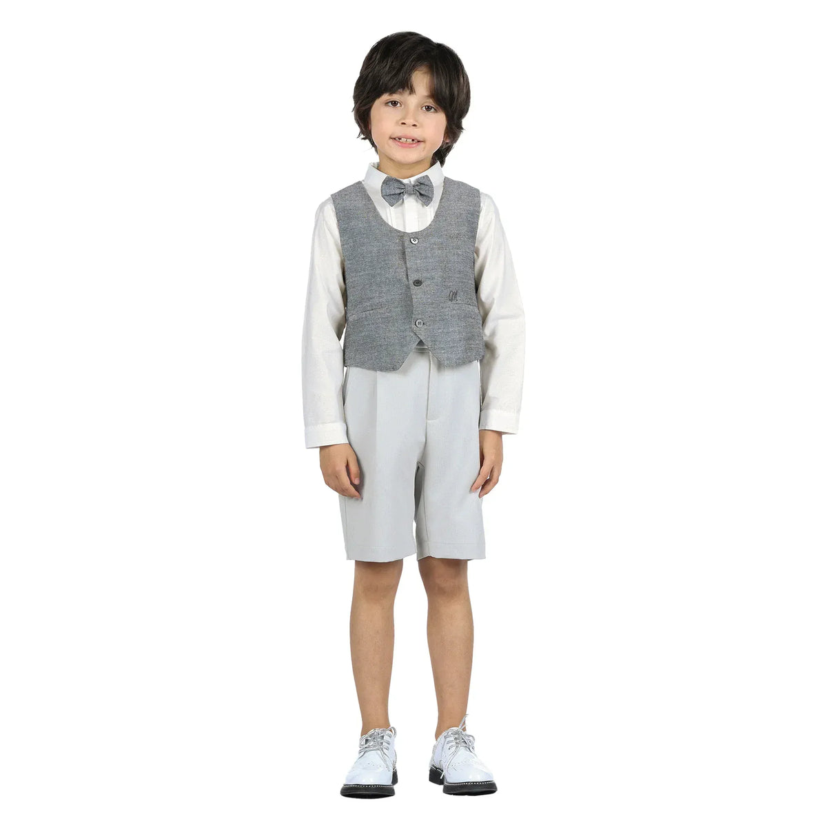 Embroidery Formal Waistcoat for Boys Image