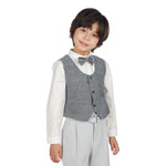 Embroidery Formal Waistcoat for Boys Image