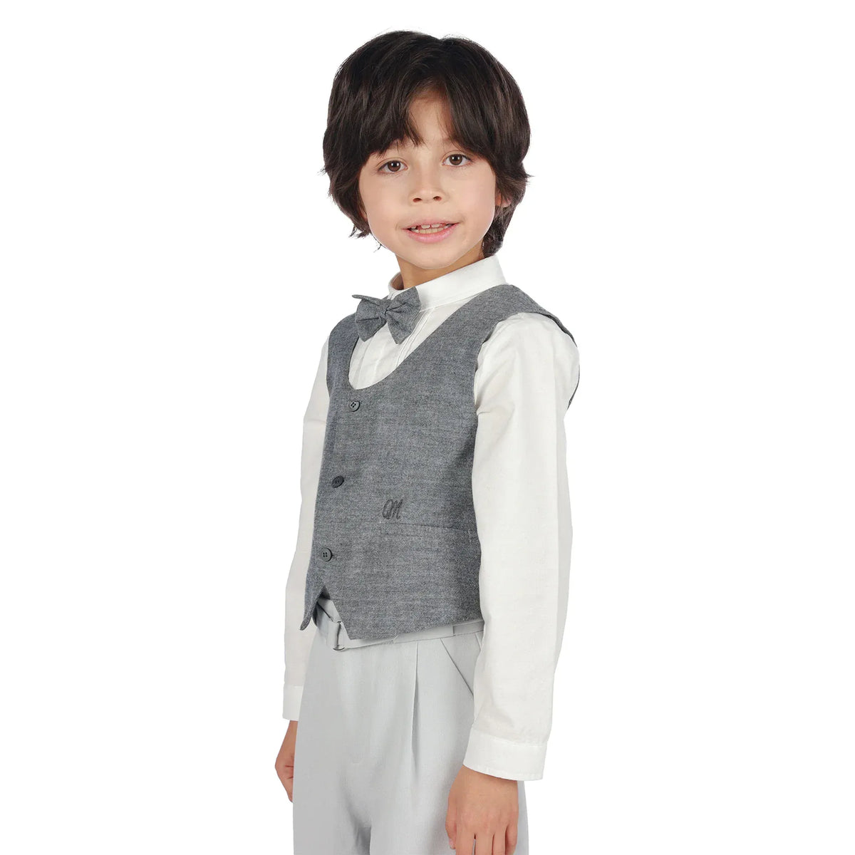 Embroidery Formal Waistcoat for Boys Image