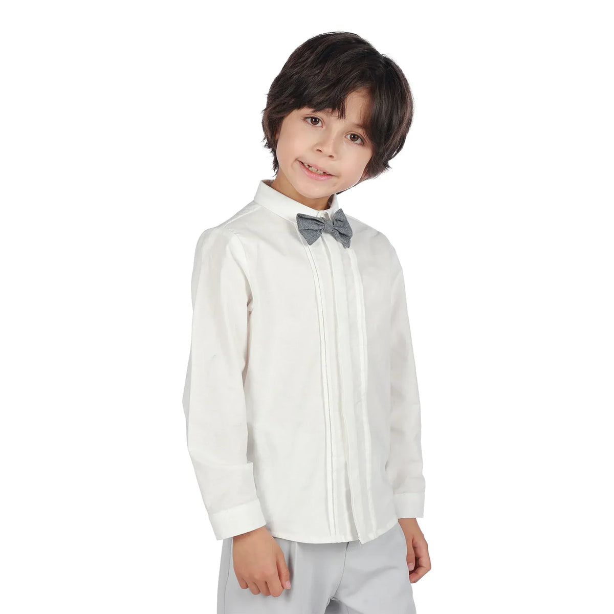 Plain Formal Shirt for Boys Image