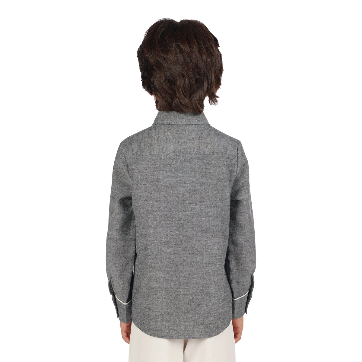 Solid Formal Shirt for Boys Image