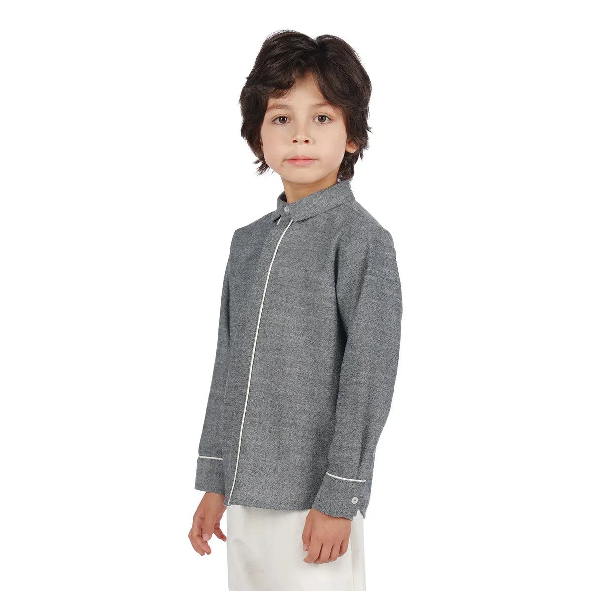 Solid Formal Shirt for Boys Image