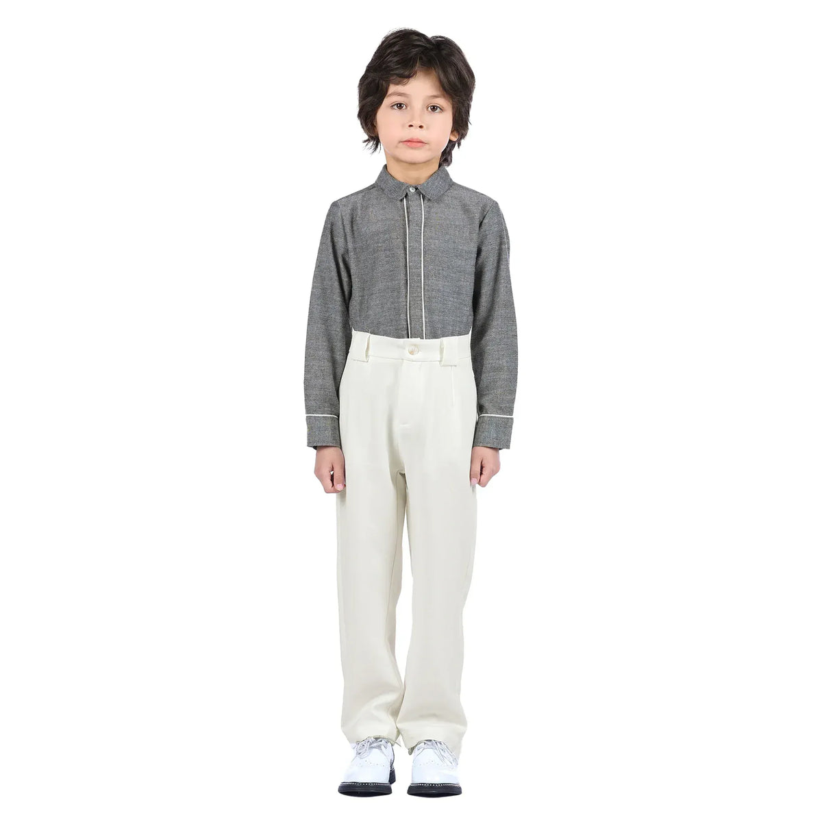 Plain Formal Pants for Boys Image