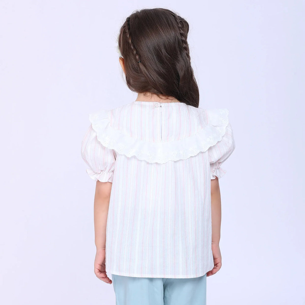 Striped Blouse for Baby Girl Image
