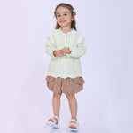 Striped Blouse for Baby Girl Image