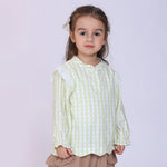 Striped Blouse for Baby Girl Image