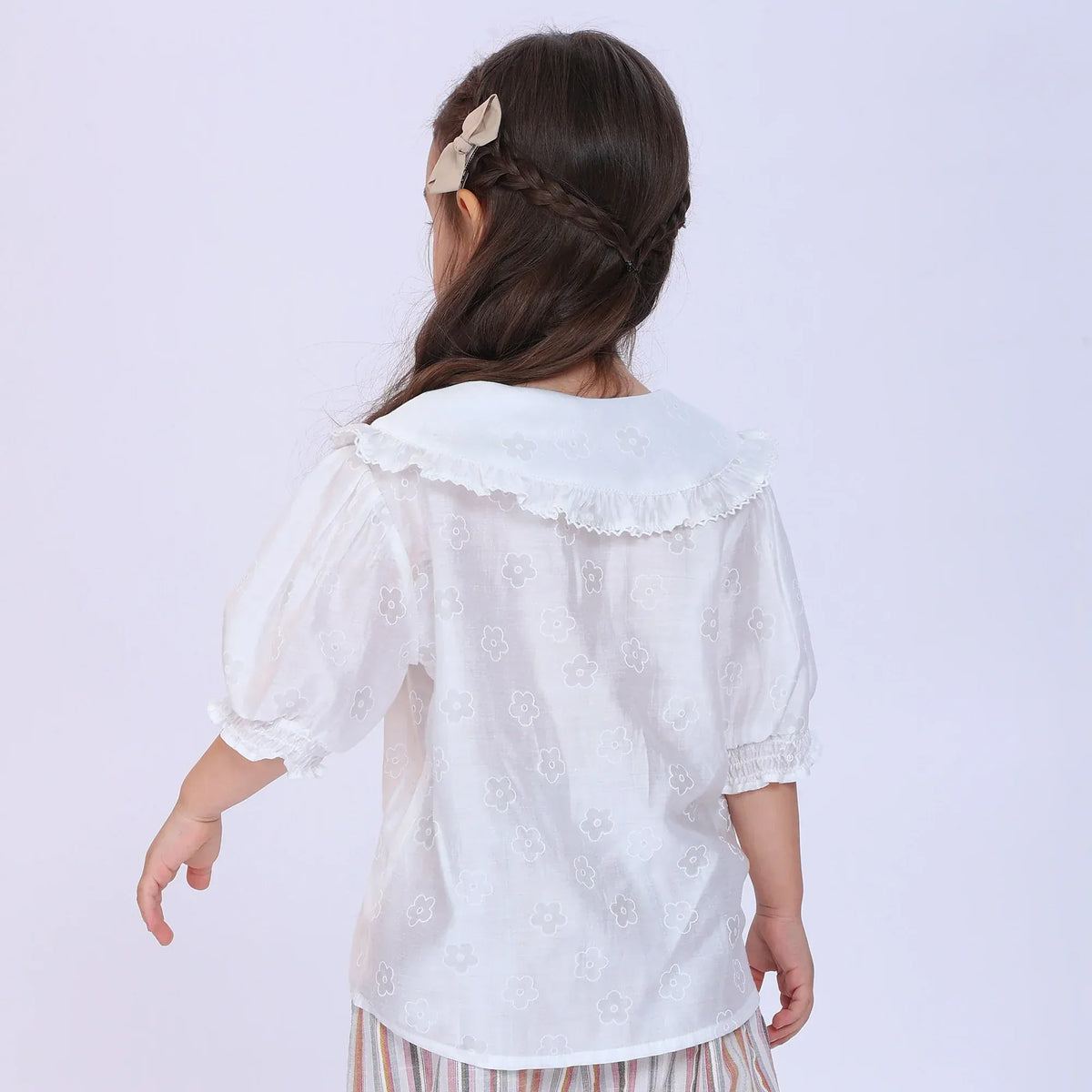 Jacquard Shirt for Baby Girl Image