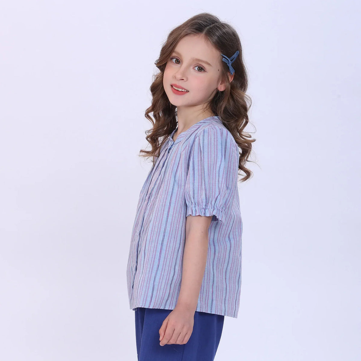 Striped Shirt for Girls Image