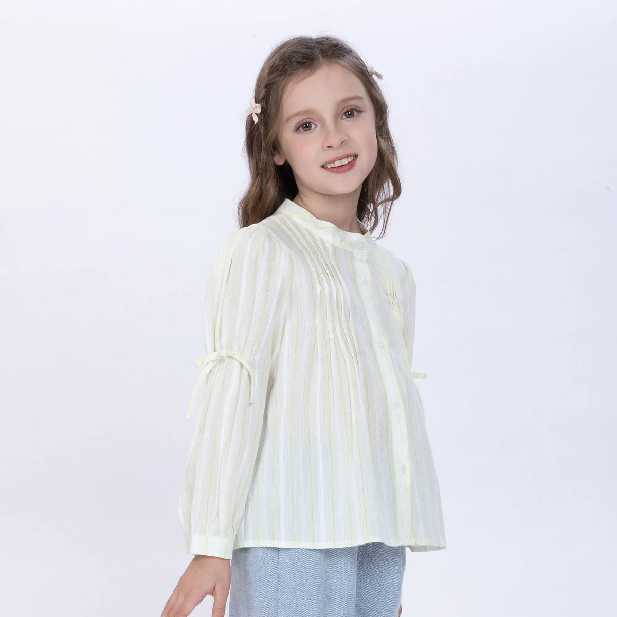 Striped Shirt for Girls Image
