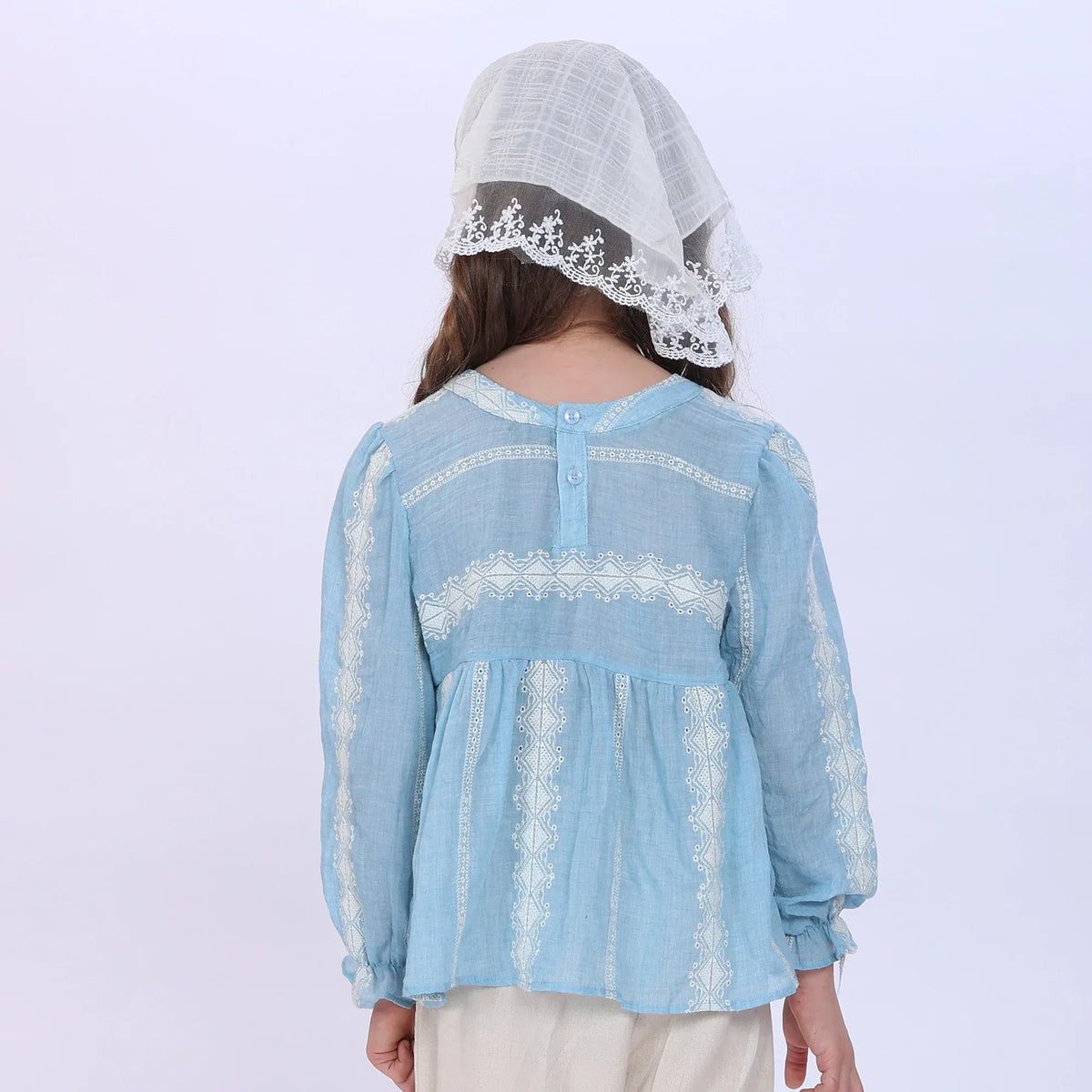 Embroidery Blouse for Girls Image