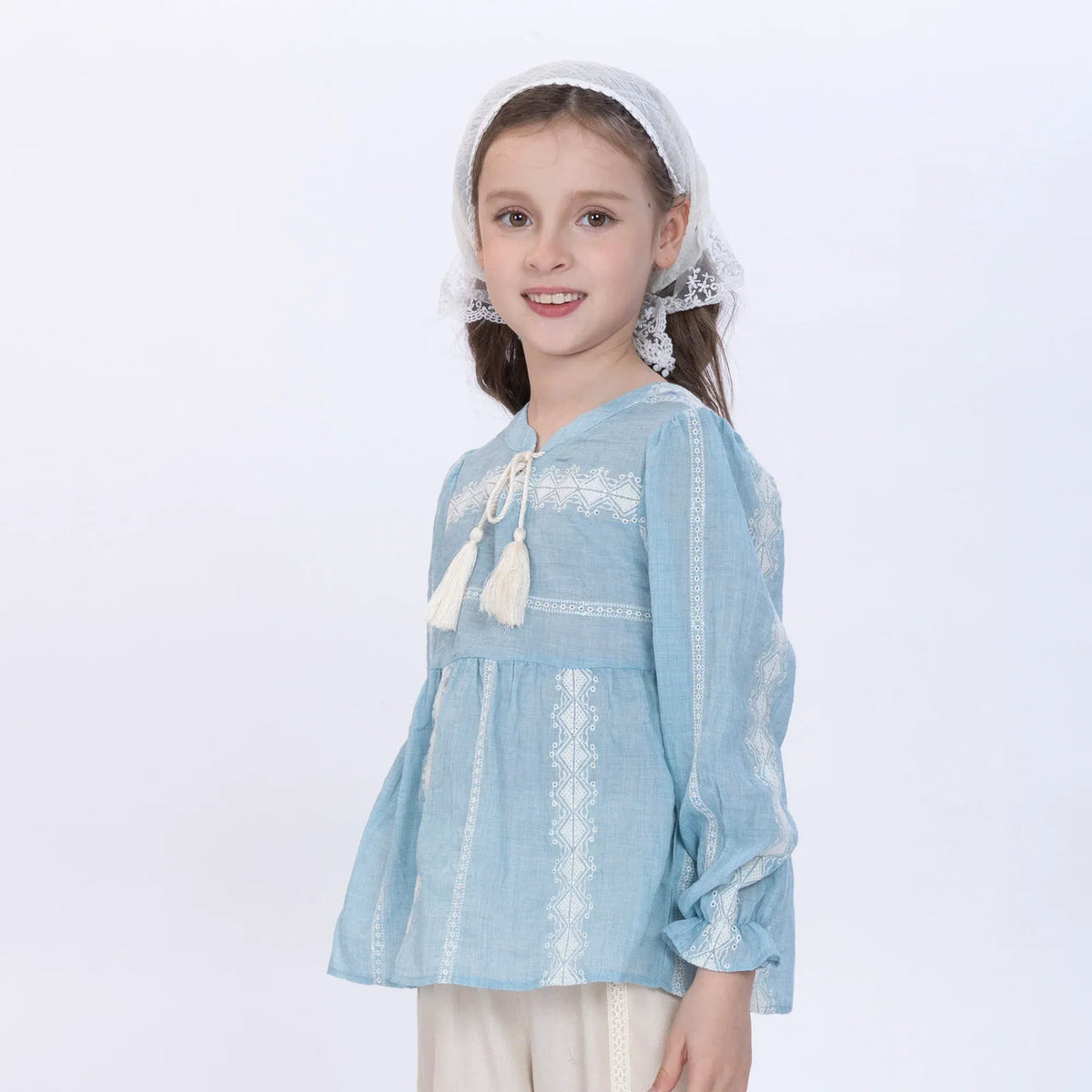 Embroidery Blouse for Girls Image