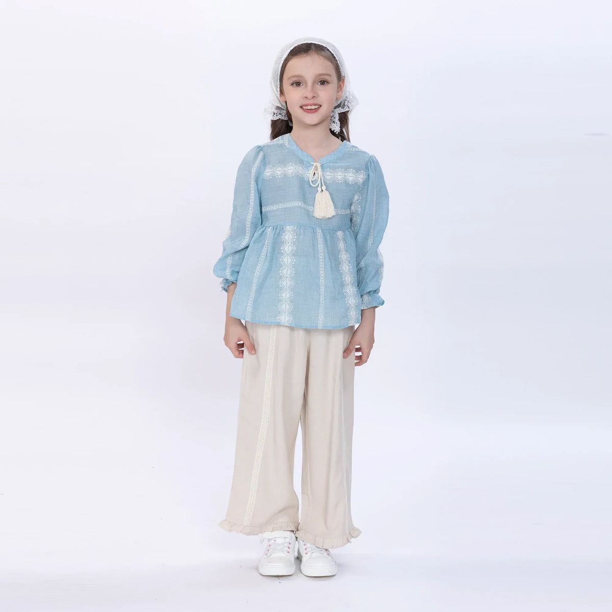 Embroidery Pants for Girls Image