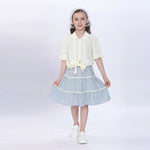 Jacquard Shirt for Girls Image