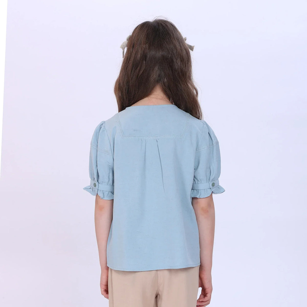 Plain Blouse for Girls Image