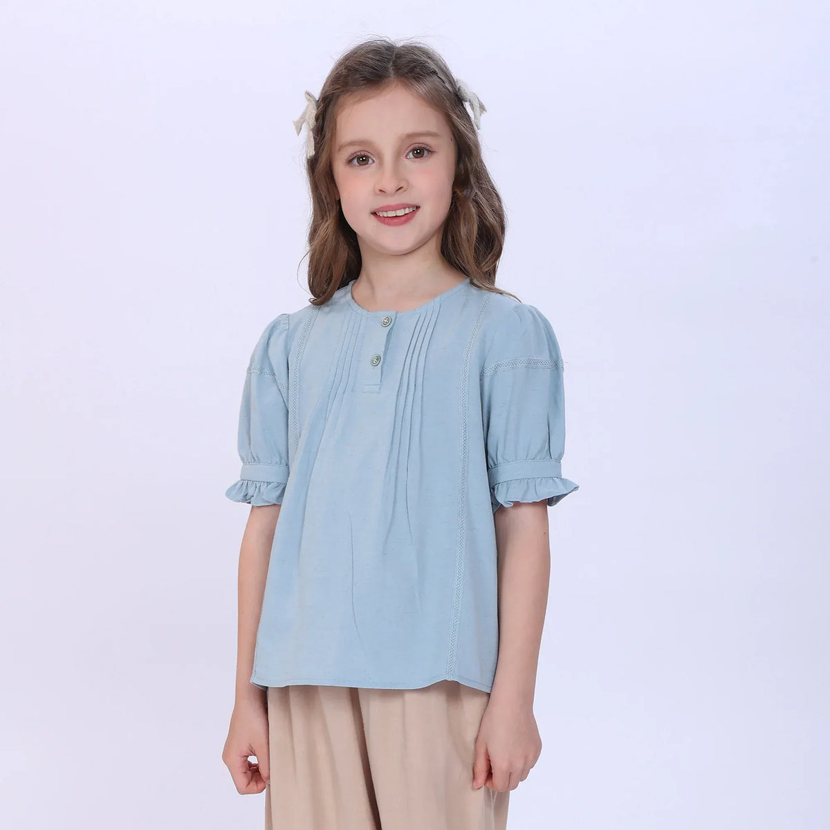 Plain Blouse for Girls Image
