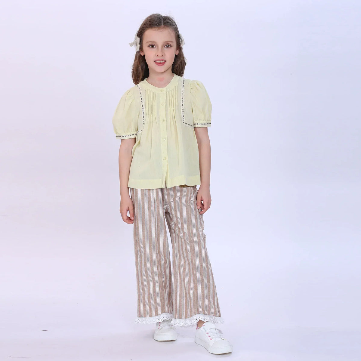 Striped Pants for Girls Image