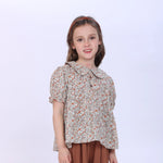 Floral Blouse for Girls Image