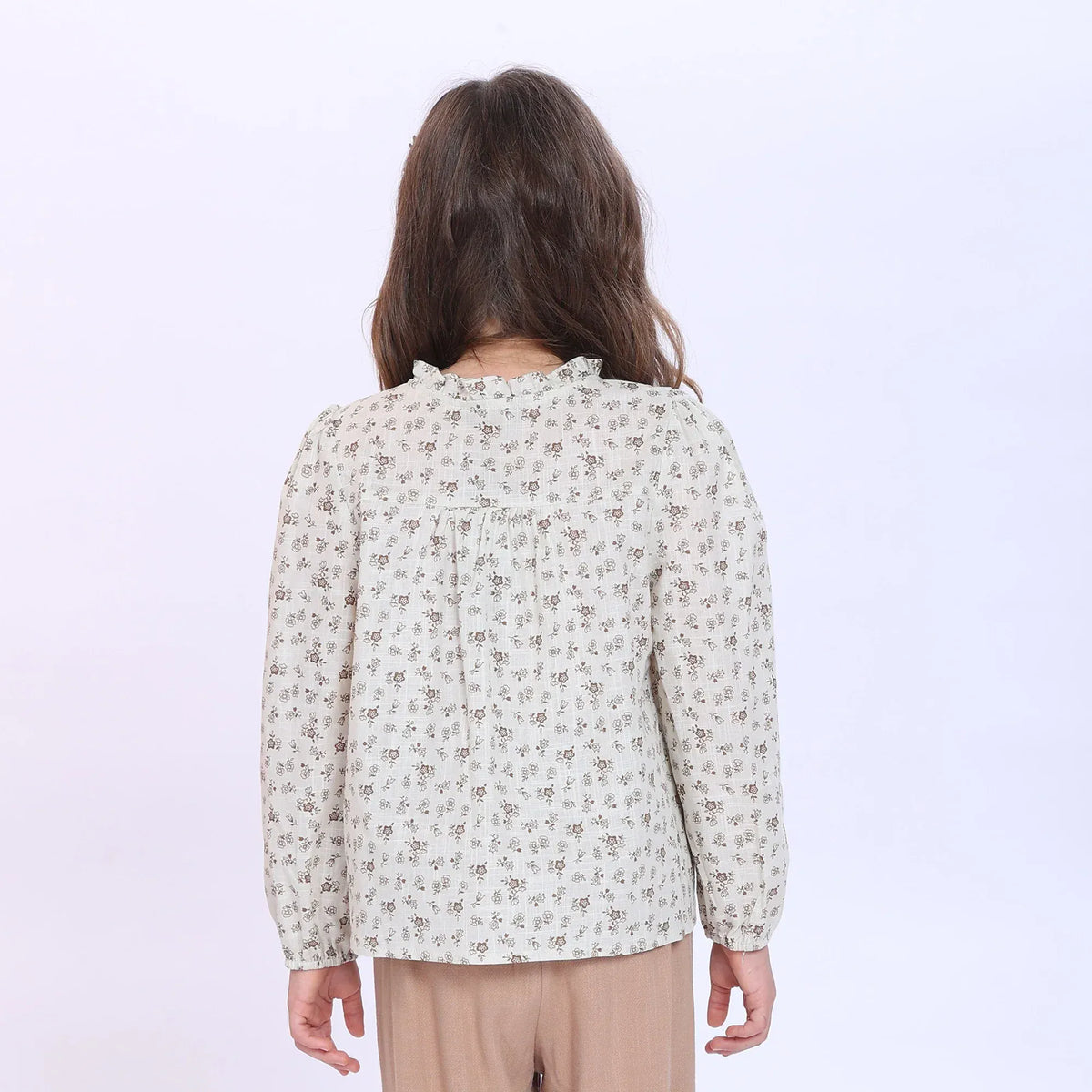 Floral Shirt for Girls Image