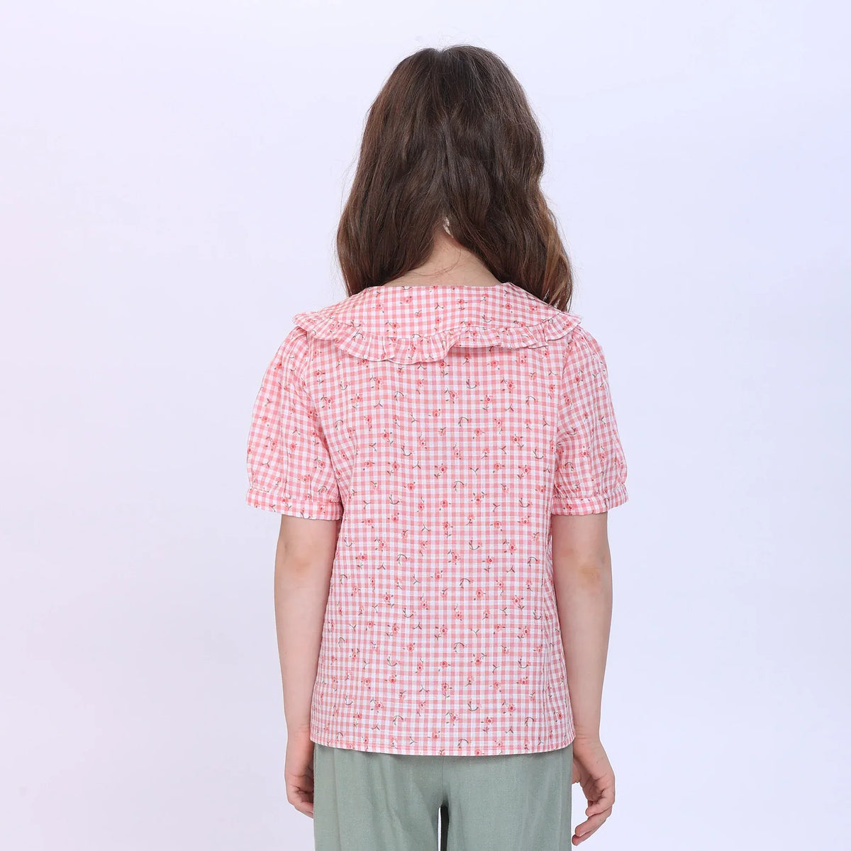Checked Shirt for Girls Image