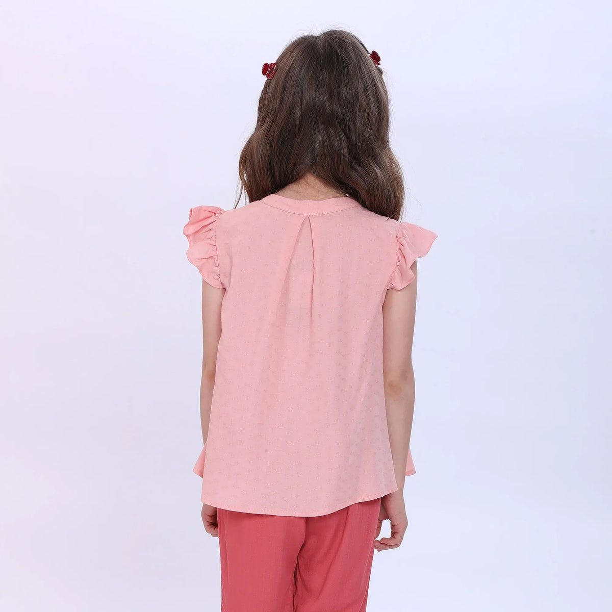 Jacquard Shirt for Girls Image