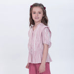 Striped Shirt for Girls Image