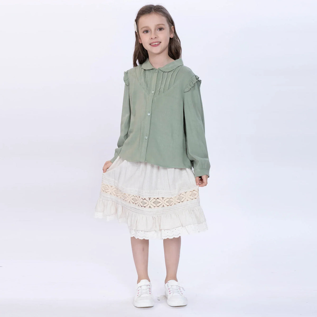 Plain Shirt for Girls Image