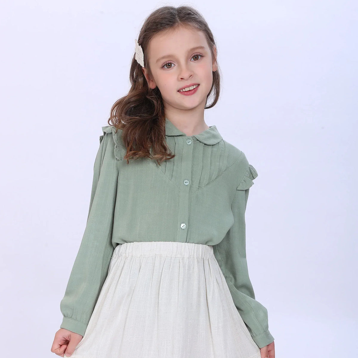 Plain Shirt for Girls Image