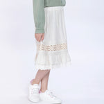 laced Skirt for Girls Image