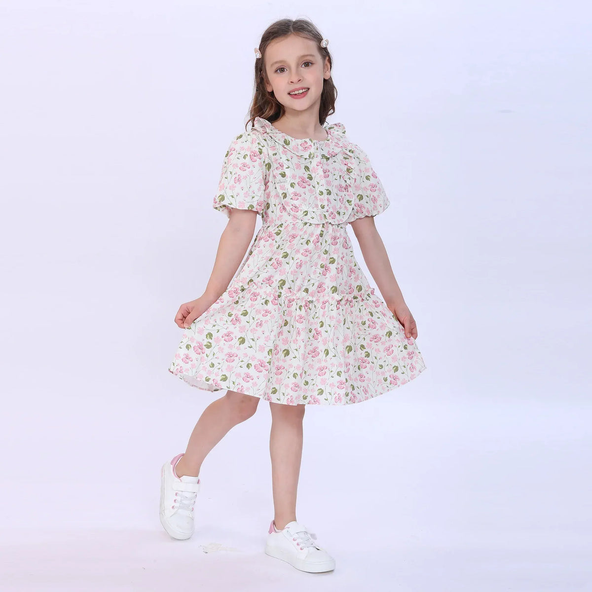 Floral Dress for Girls Image