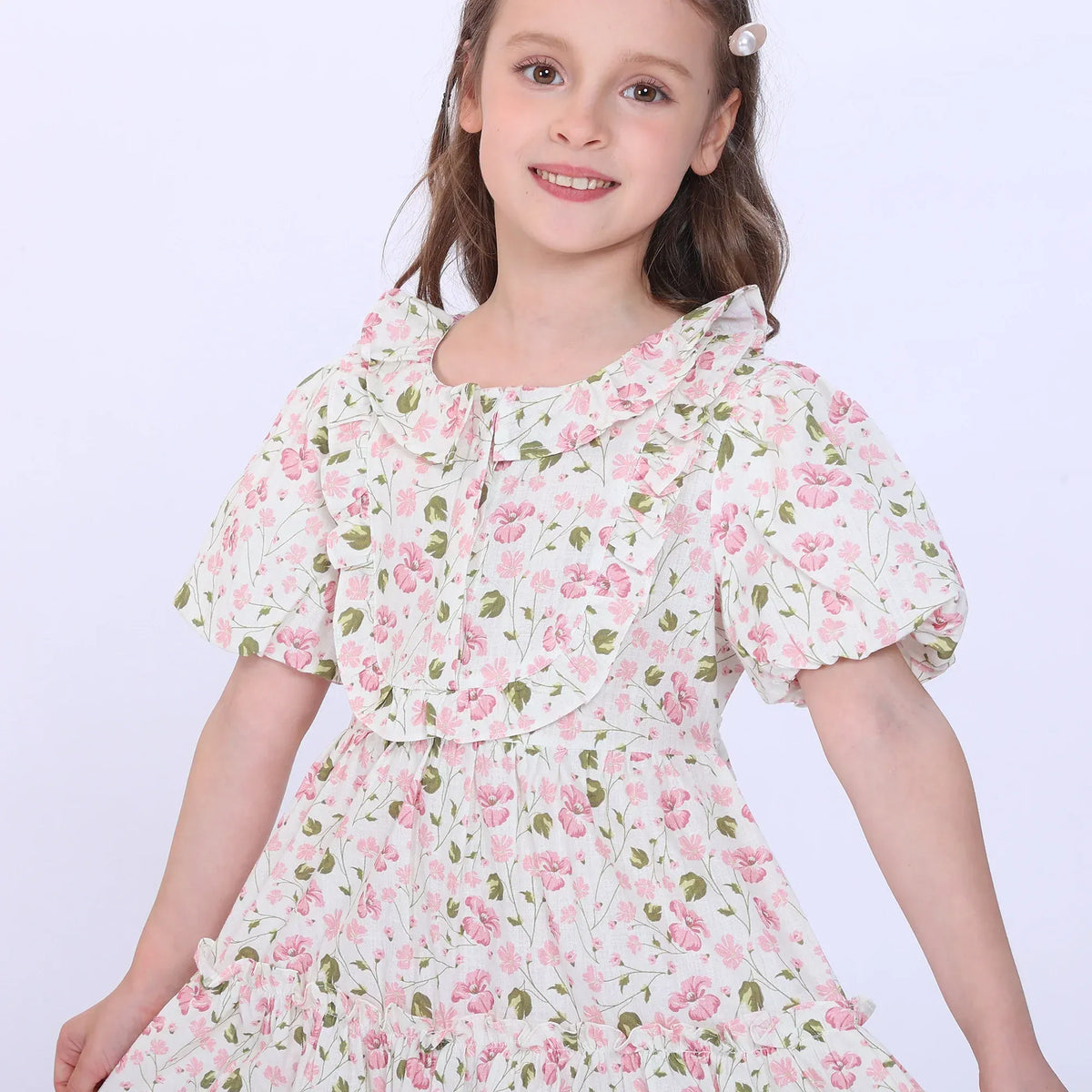 Floral Dress for Girls Image