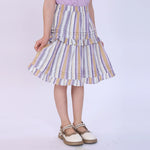Striped Skirt for Girls Image