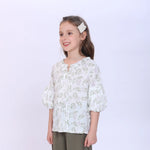 Floral Blouse for Girls Image