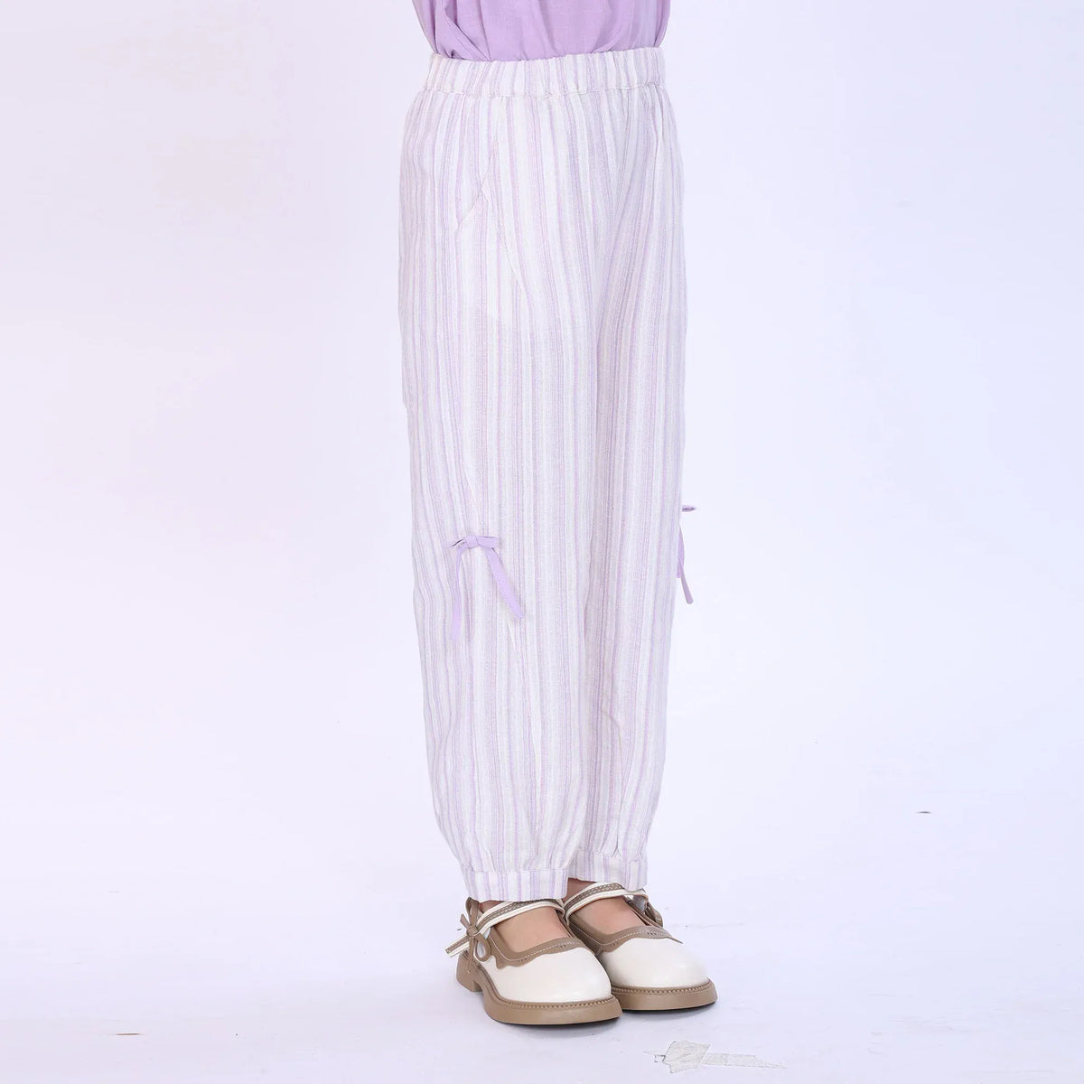 Striped Pants for Girls Image