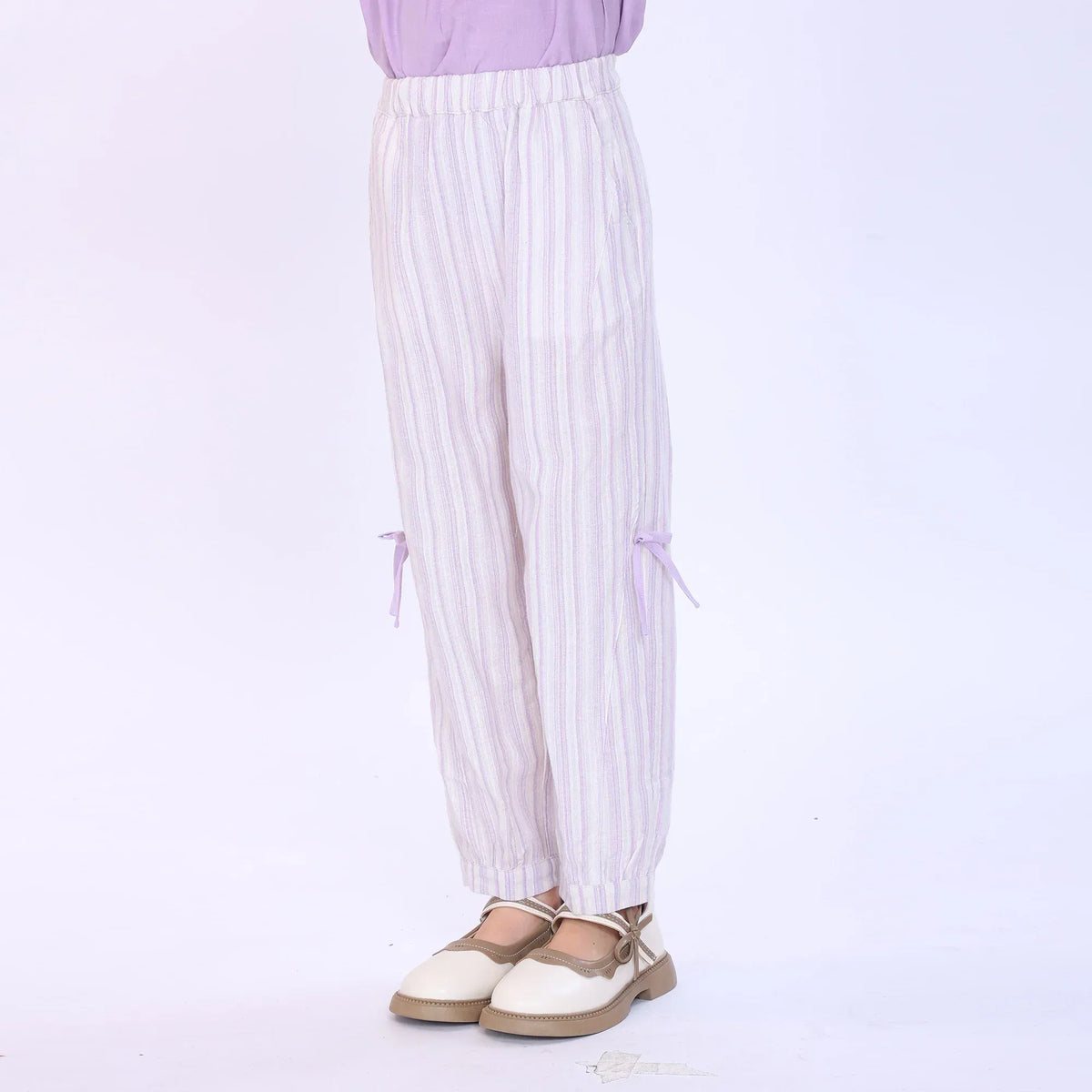 Striped Pants for Girls Image