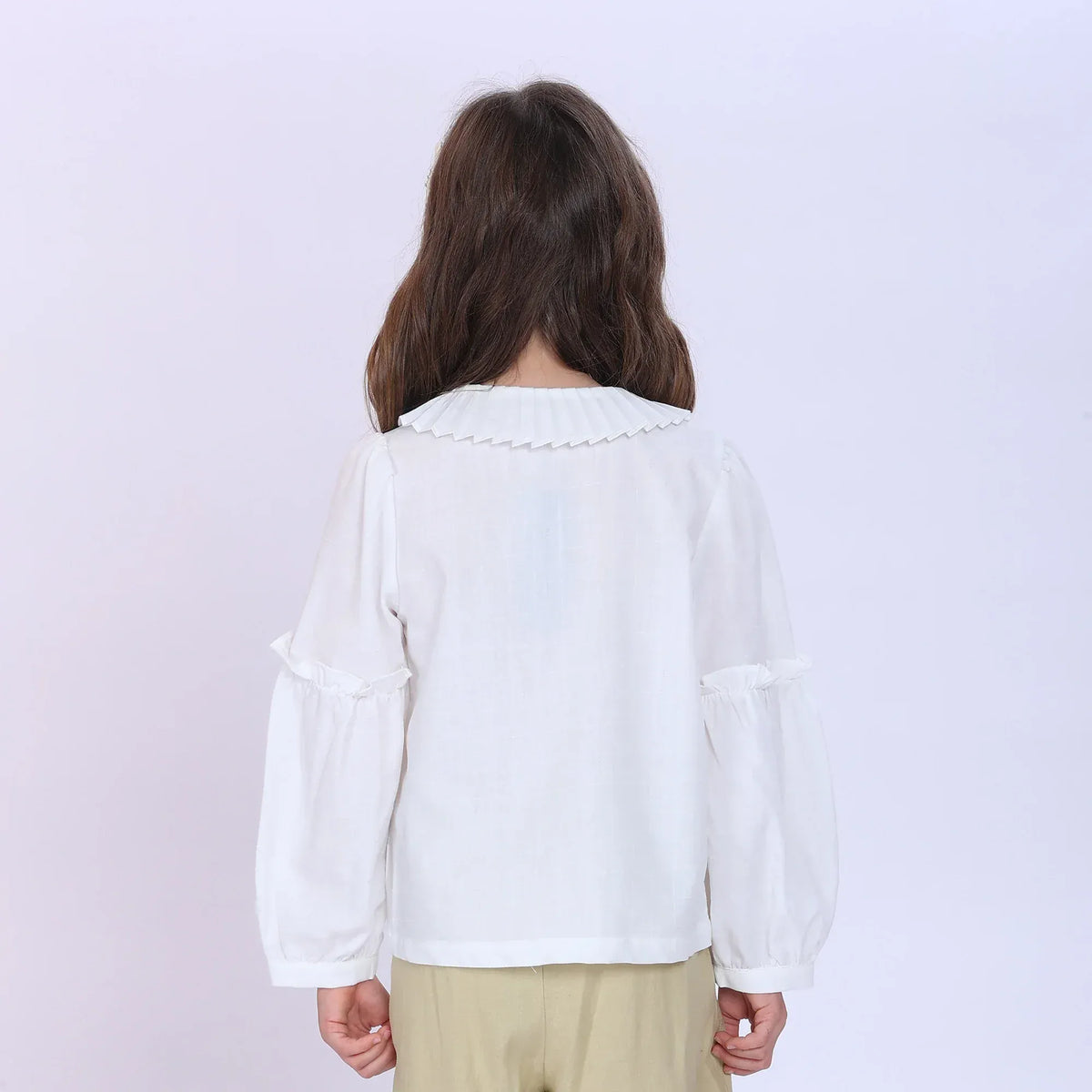 Jacquard Shirt for Girls Image