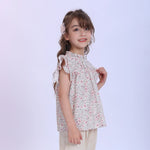 Floral Blouse for Girls Image