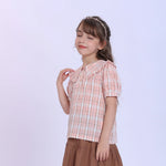 Checked Blouse for Girls Image