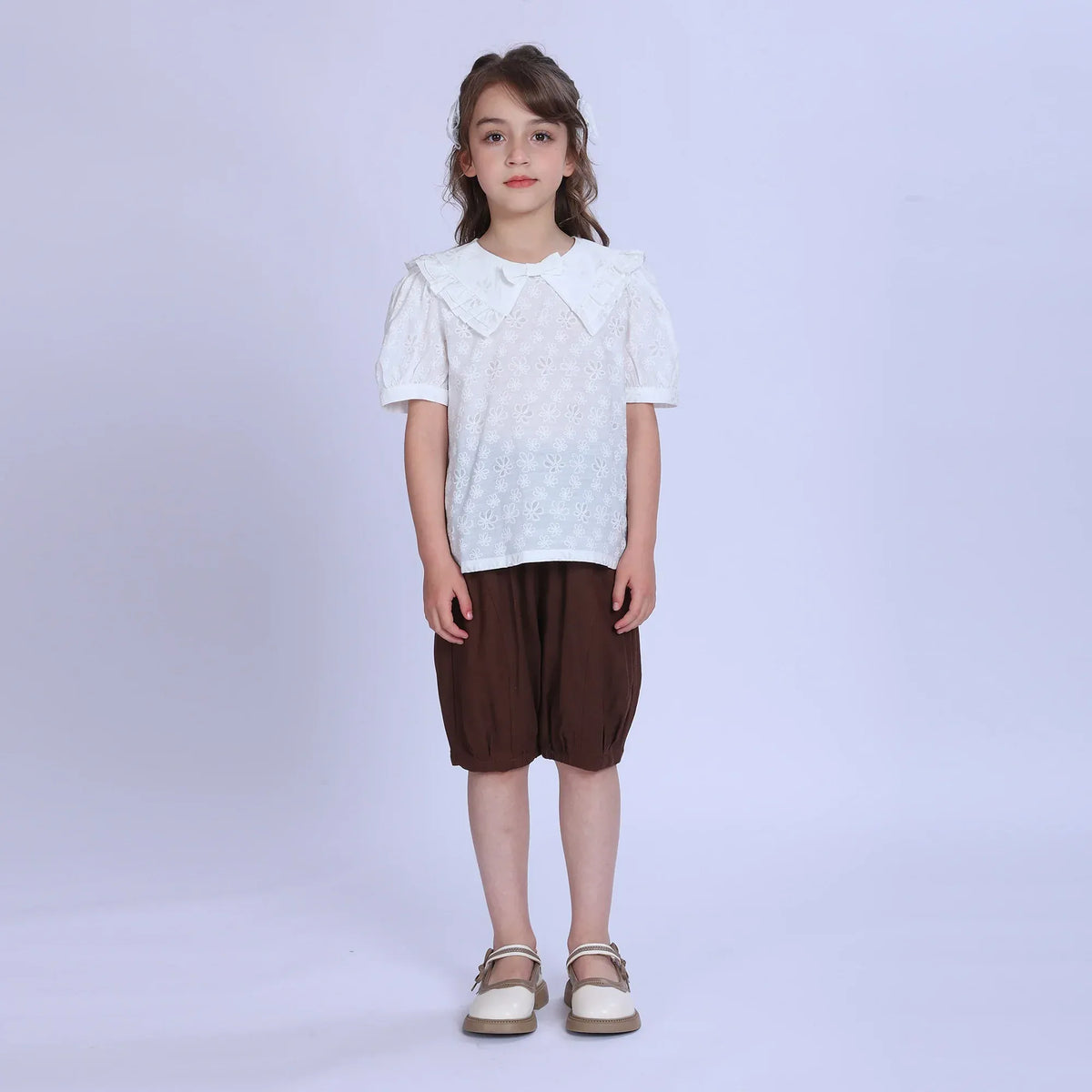 Floral Shorts for Girls Image