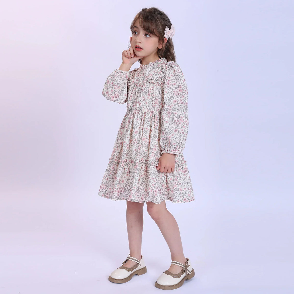 Floral Dress for Girls Image