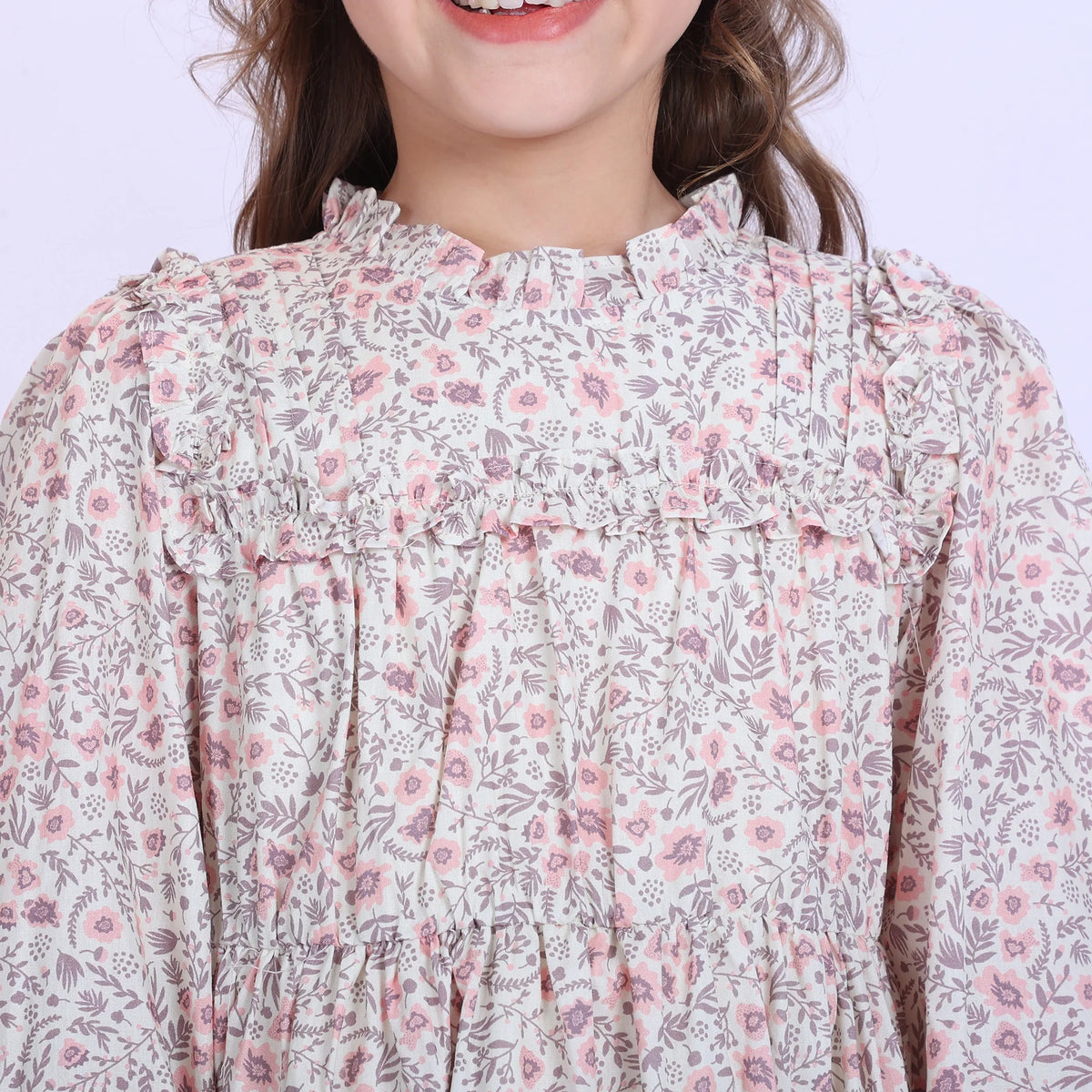Floral Dress for Girls Image
